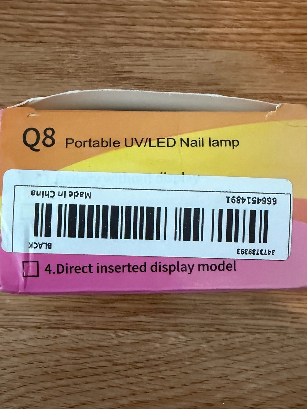 Portable UV/LED Nail Lamp